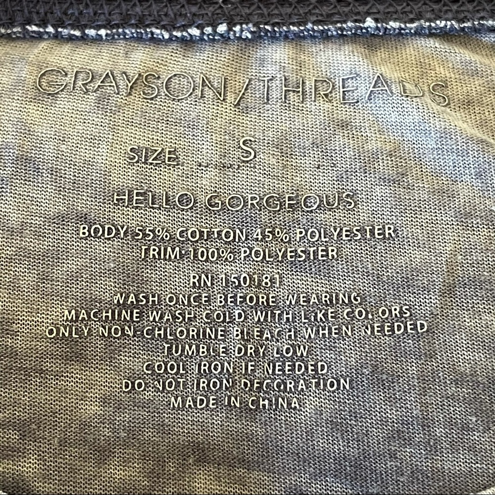 S Greyson/Threads tee-shirt - Picture 6 of 7